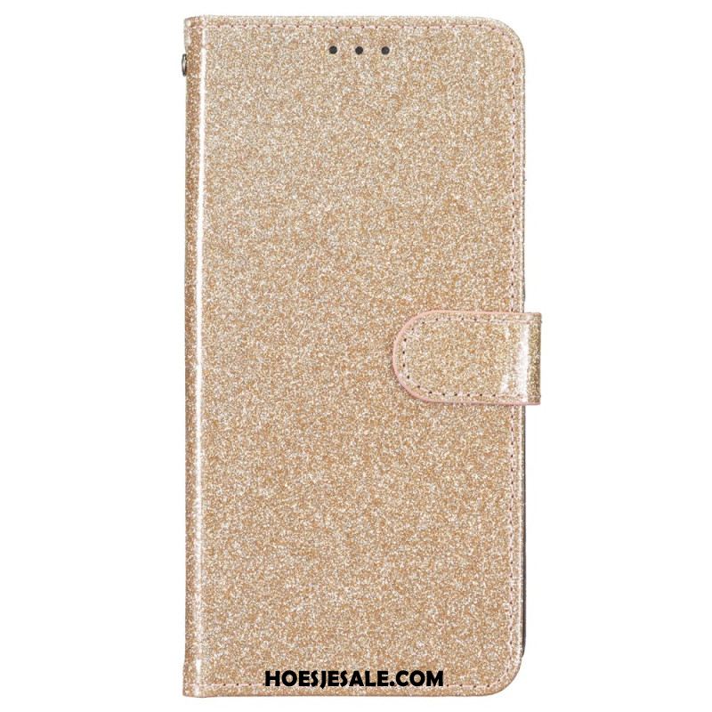 Bescherming Hoesje Oppo A98 5g Pailletten Met Bandjes