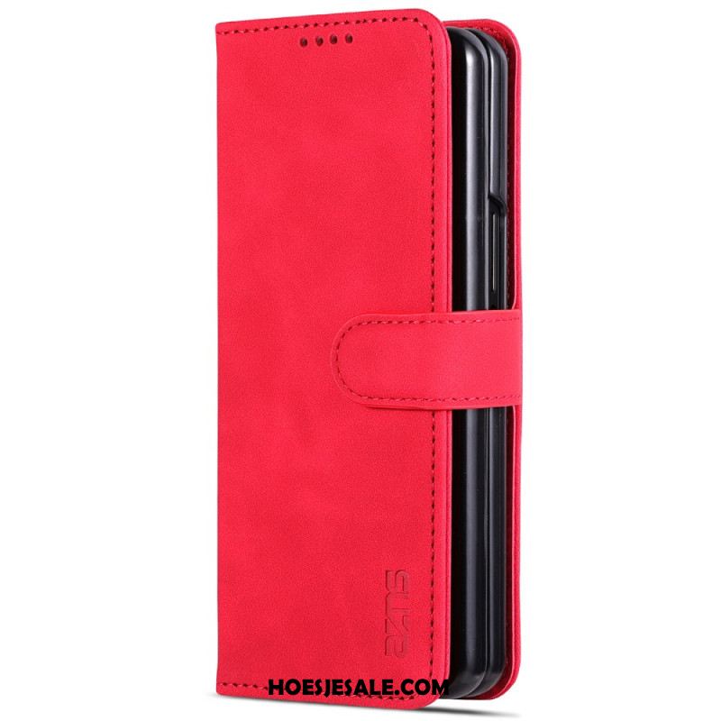 Bescherming Hoesje Samsung Galaxy Z Fold 6 Azns Leerstijl