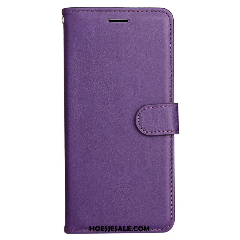 Bescherming Hoesje Xiaomi 14t Pro Effen Leereffect