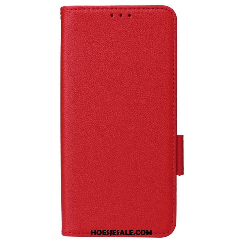 Bescherming Hoesje Xiaomi Redmi Note 13 5g Met Portemonnee Met Riempje