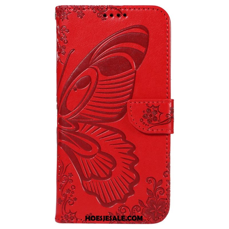 Bescherming Hoesje iPhone 16 Plus Vlinderprint