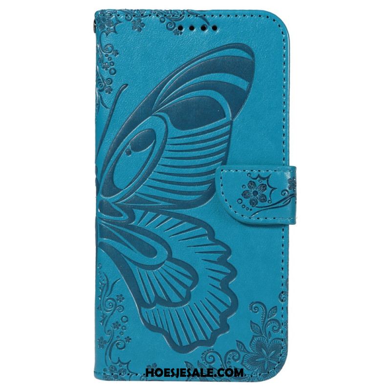 Bescherming Hoesje iPhone 16 Plus Vlinderprint