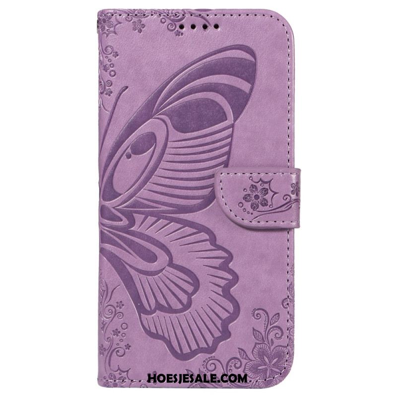 Bescherming Hoesje iPhone 16 Vlinderprint