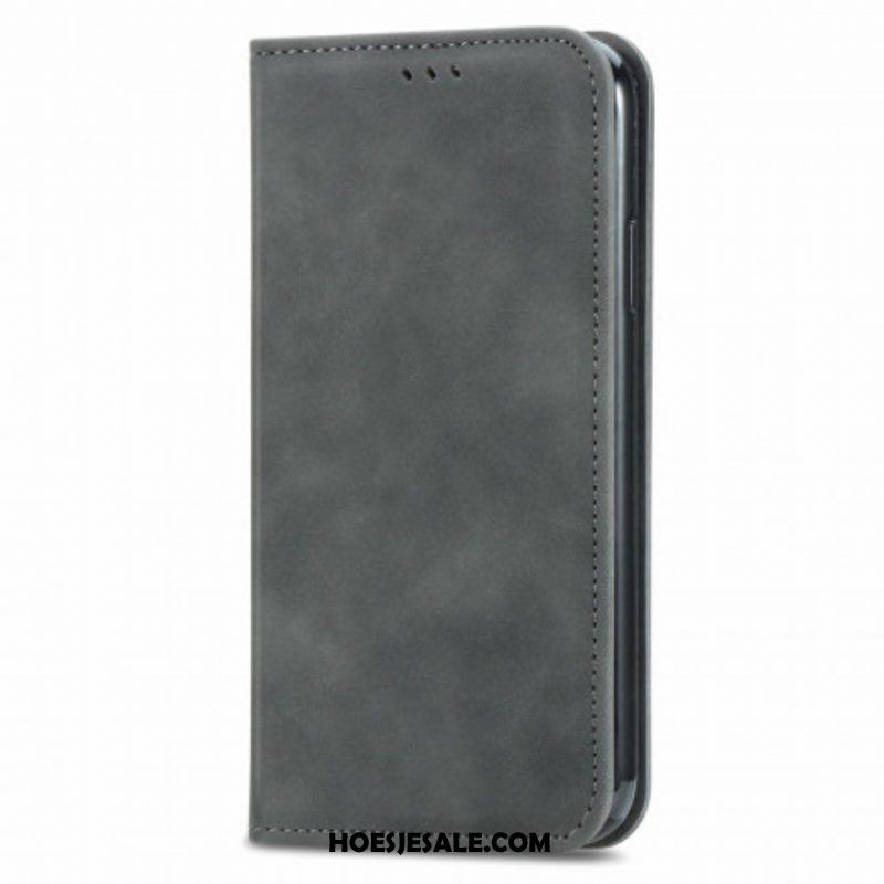 Bescherming Hoesje voor Oppo A54 5G / A74 5G Folio-hoesje Aanraking Van De Huid