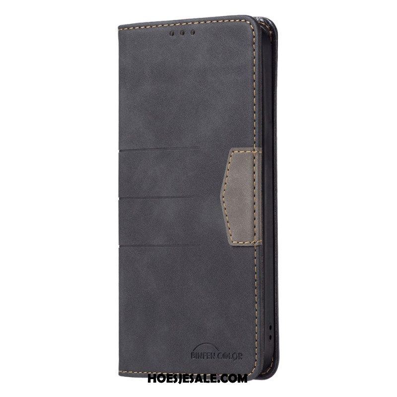 Bescherming Hoesje voor Samsung Galaxy A14 / A14 5G Folio-hoesje Binfe Kleur