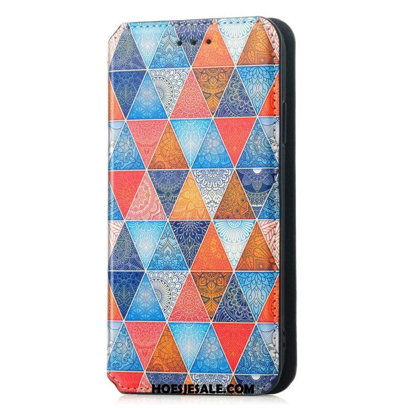 Bescherming Hoesje voor Samsung Galaxy A14 / A14 5G Folio-hoesje Samsung Galaxy A14 5g / A14 Gehard Glas Beschermende Lens