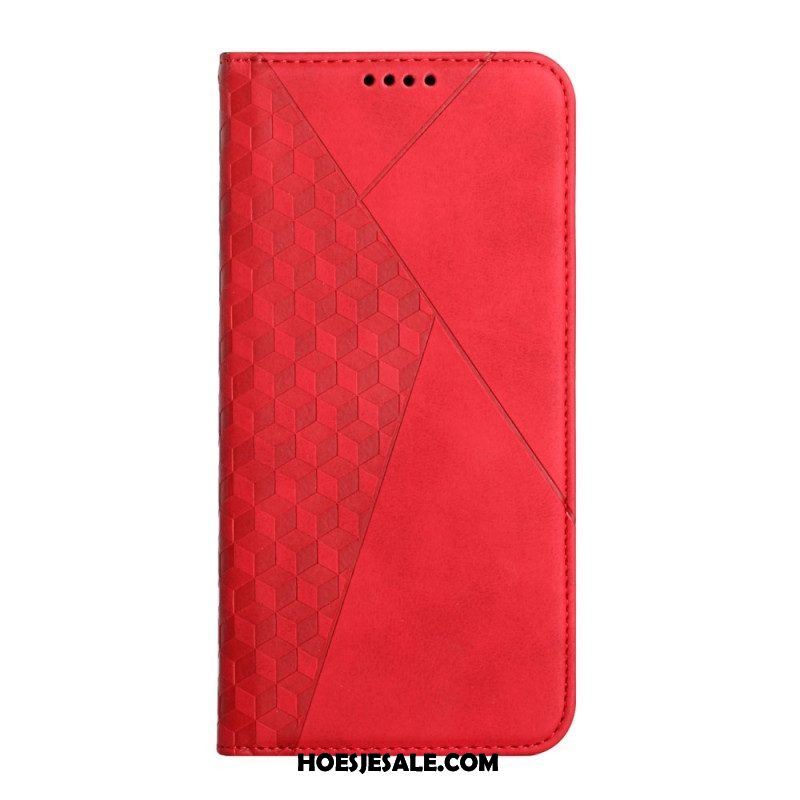 Bescherming Hoesje voor Samsung Galaxy A14 / A14 5G Folio-hoesje String Husky