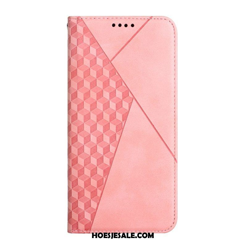 Bescherming Hoesje voor Samsung Galaxy A14 / A14 5G Folio-hoesje String Husky