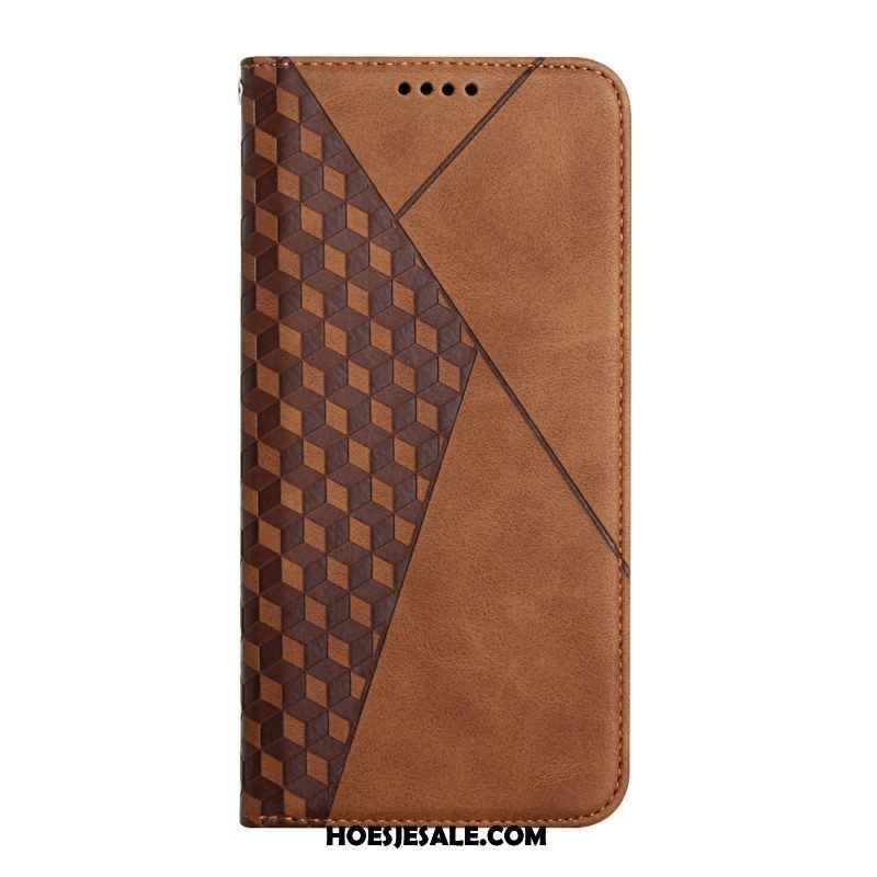 Bescherming Hoesje voor Samsung Galaxy A14 / A14 5G Folio-hoesje String Husky