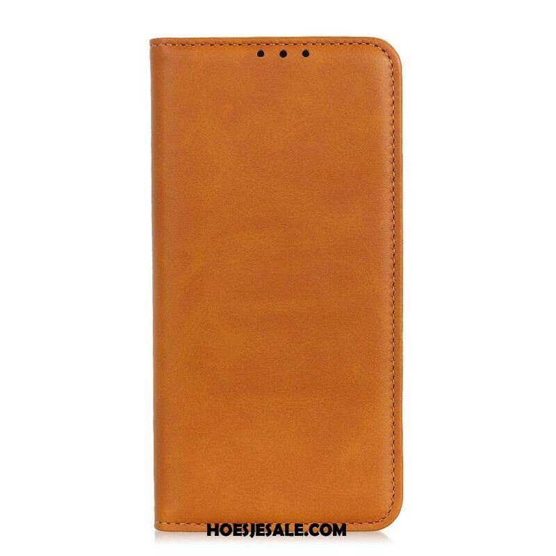 Bescherming Hoesje voor Samsung Galaxy A52 4G / A52 5G / A52s 5G Folio-hoesje Vintage Gespleten Leer