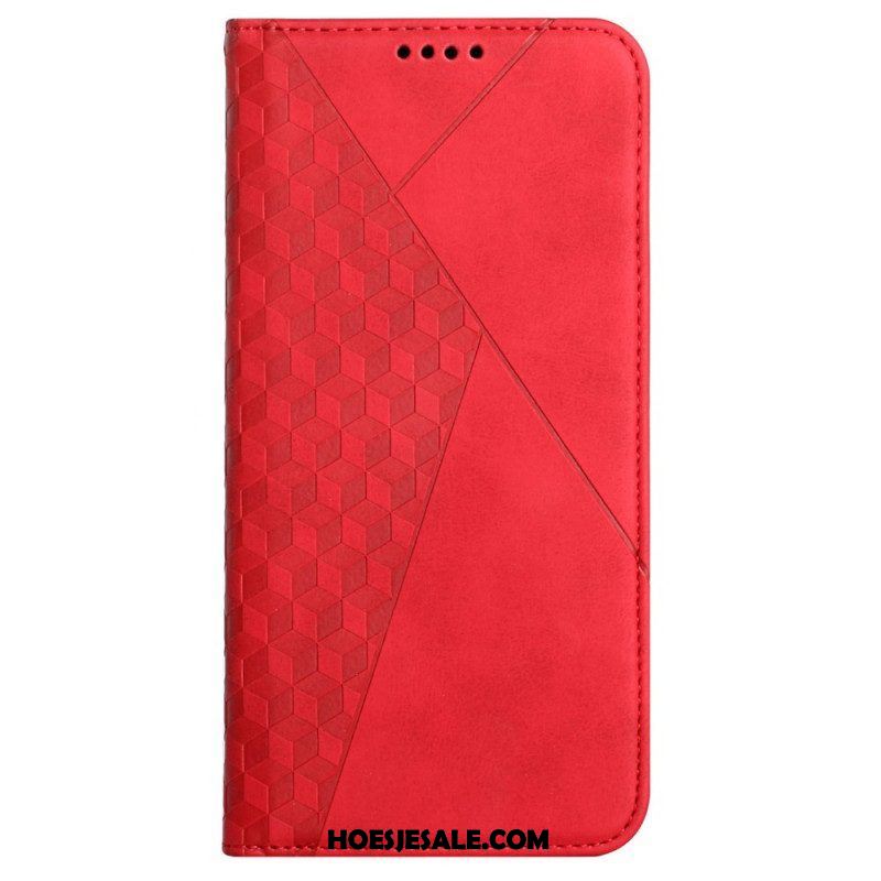 Bescherming Hoesje voor Samsung Galaxy A53 5G Folio-hoesje Stijl Leer 3d-patroon