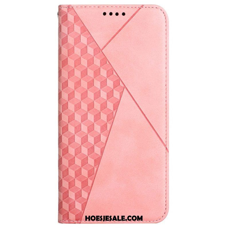 Bescherming Hoesje voor Samsung Galaxy A53 5G Folio-hoesje Stijl Leer 3d-patroon