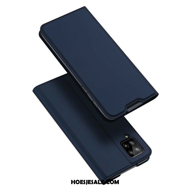 Bescherming Hoesje voor Samsung Galaxy M12 / A12 Folio-hoesje Skinpro Dux Ducis