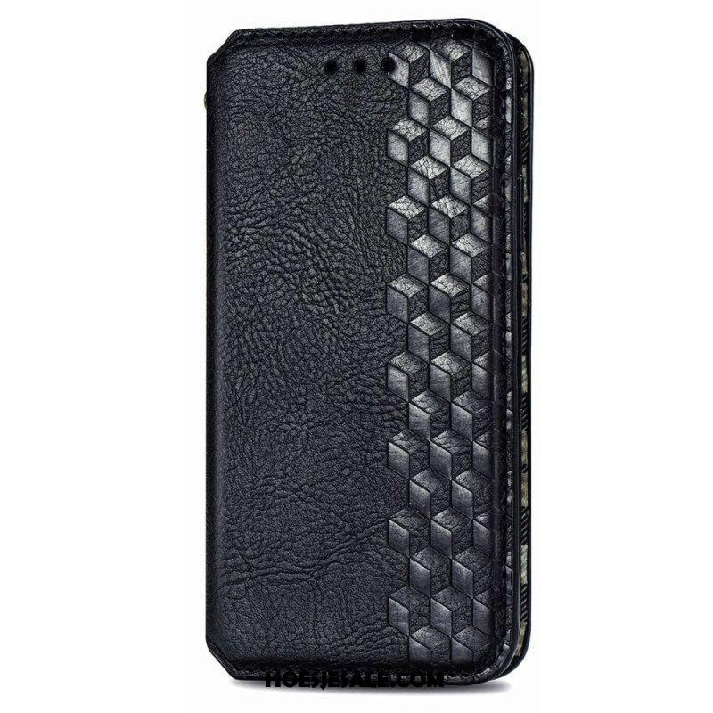 Bescherming Hoesje voor Samsung Galaxy M13 Folio-hoesje Patroon Met Leereffect