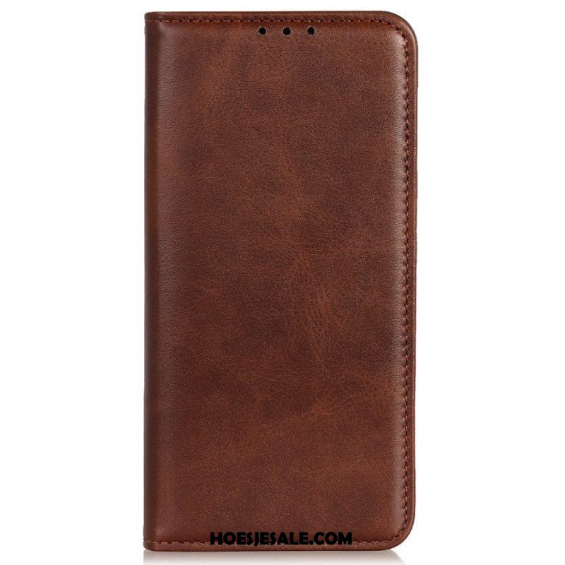 Bescherming Hoesje voor Samsung Galaxy M52 5G Folio-hoesje Elegant Leer