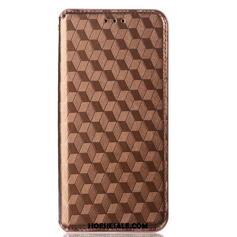 Bescherming Hoesje voor Samsung Galaxy M53 5G Folio-hoesje 3d Kubussen