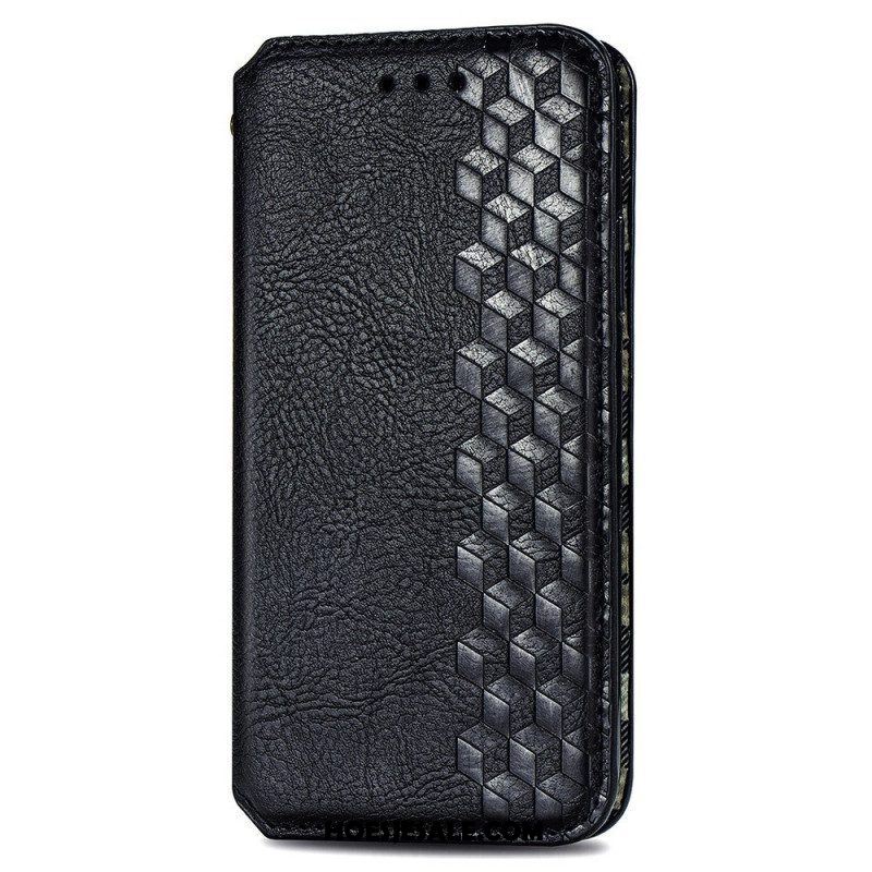 Bescherming Hoesje voor Samsung Galaxy M53 5G Folio-hoesje Patroon Met Leereffect