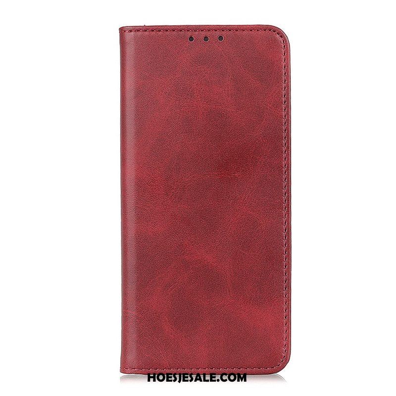 Bescherming Hoesje voor Samsung Galaxy S22 5G Folio-hoesje Elegantie Splitleer