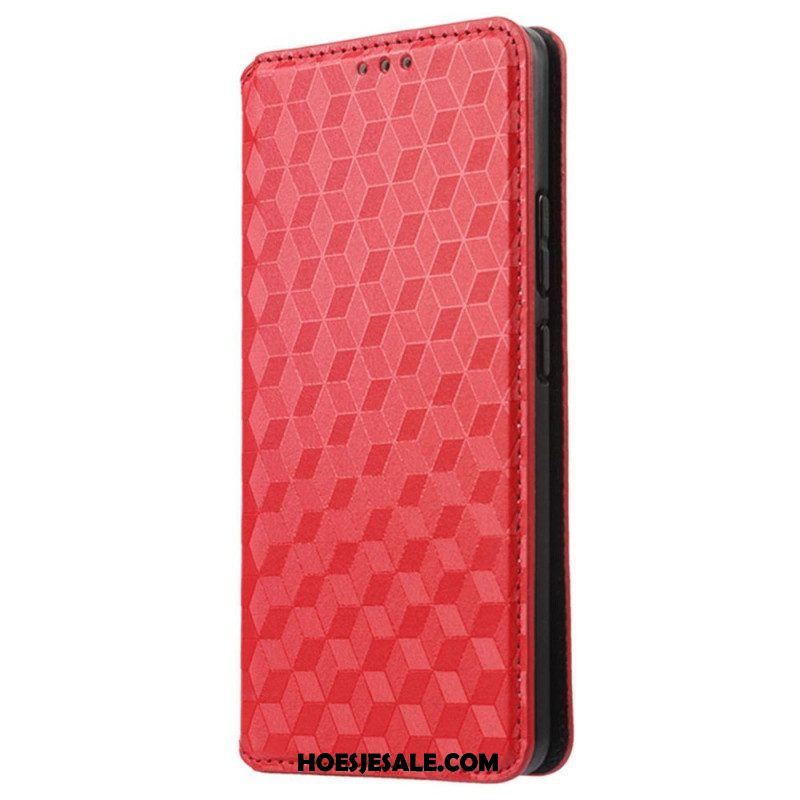 Bescherming Hoesje voor Samsung Galaxy S23 5G Folio-hoesje 3d Patroon