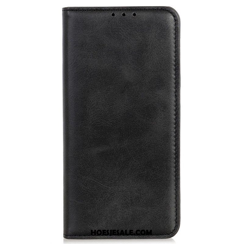 Bescherming Hoesje voor Samsung Galaxy S23 Plus 5G Folio-hoesje Gespleten Leer