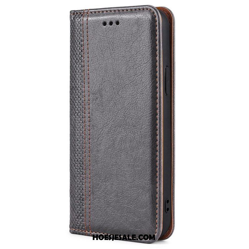 Bescherming Hoesje voor Samsung Galaxy S23 Ultra 5G Folio-hoesje Vintage-stijl