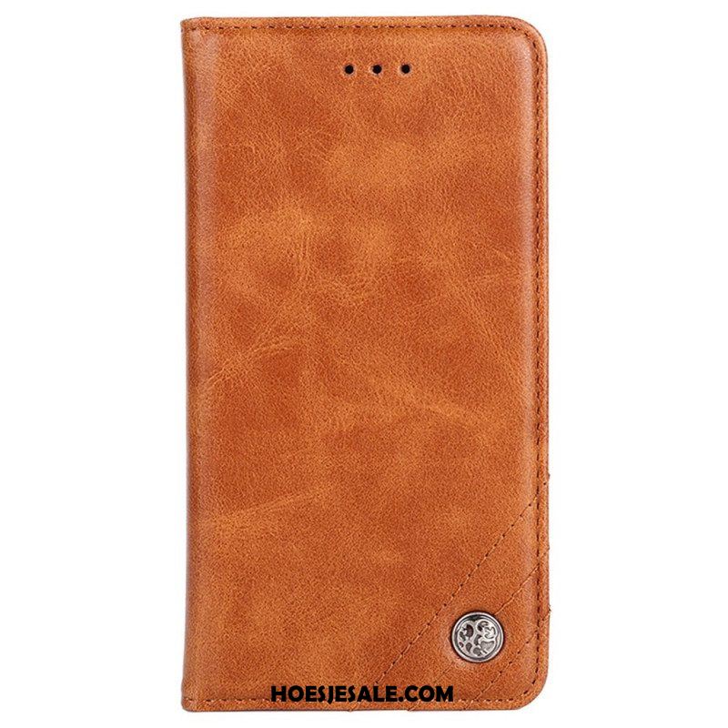 Bescherming Hoesje voor Sony Xperia 1 IV Folio-hoesje Decoratieve Klinknagels