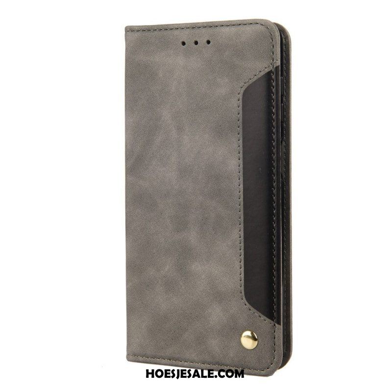 Bescherming Hoesje voor Sony Xperia 10 IV Folio-hoesje Twee Toon