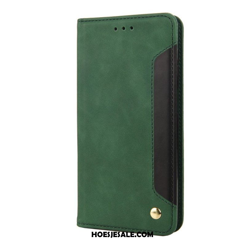 Bescherming Hoesje voor Sony Xperia 10 IV Folio-hoesje Twee Toon