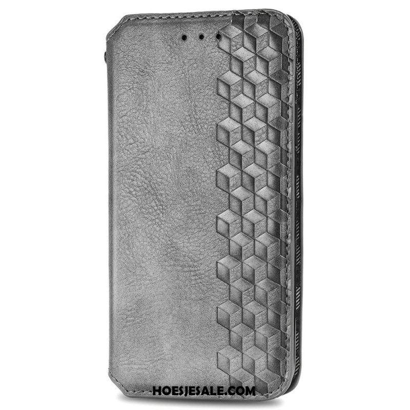 Bescherming Hoesje voor Xiaomi 12 / 12X Folio-hoesje Diamant Textuur