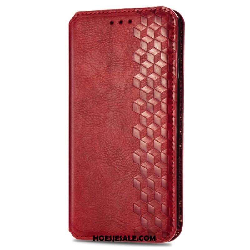 Bescherming Hoesje voor Xiaomi 12 / 12X Folio-hoesje Diamant Textuur