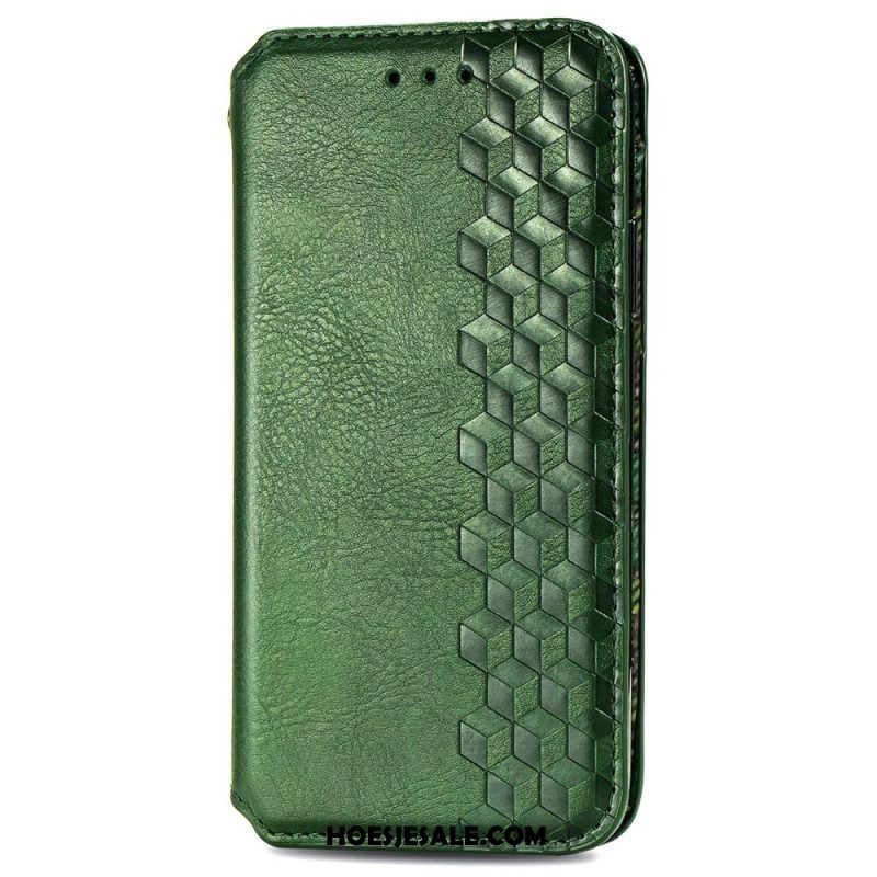 Bescherming Hoesje voor Xiaomi 12 / 12X Folio-hoesje Diamant Textuur