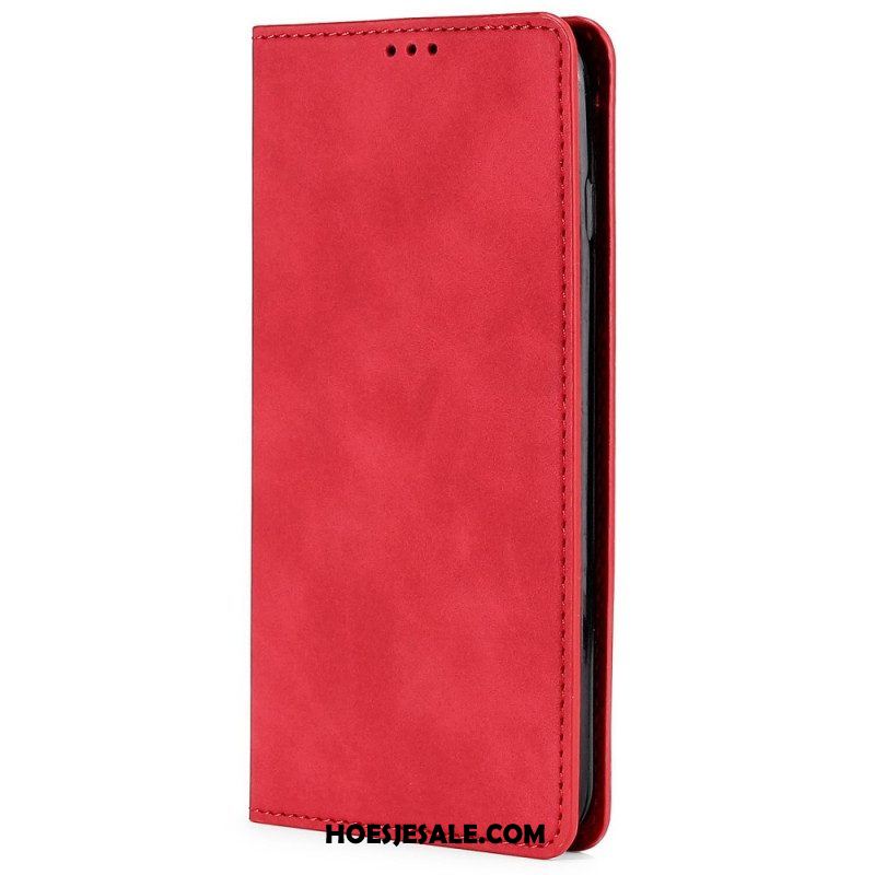 Bescherming Hoesje voor Xiaomi 12T / 12T Pro Folio-hoesje Leer-effect