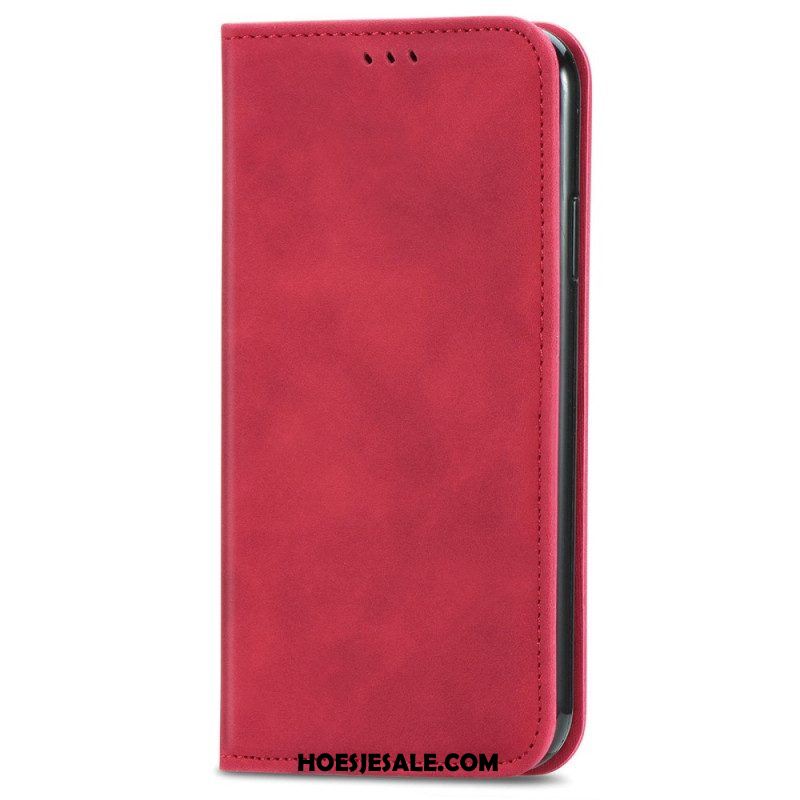 Bescherming Hoesje voor Xiaomi 12T / 12T Pro Folio-hoesje Vintage-serie