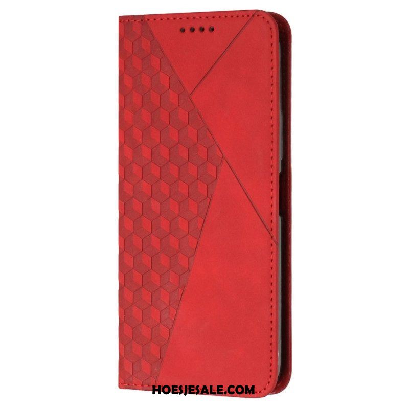 Bescherming Hoesje voor Xiaomi 13 Pro Folio-hoesje Stijl Leer 3d-patroon