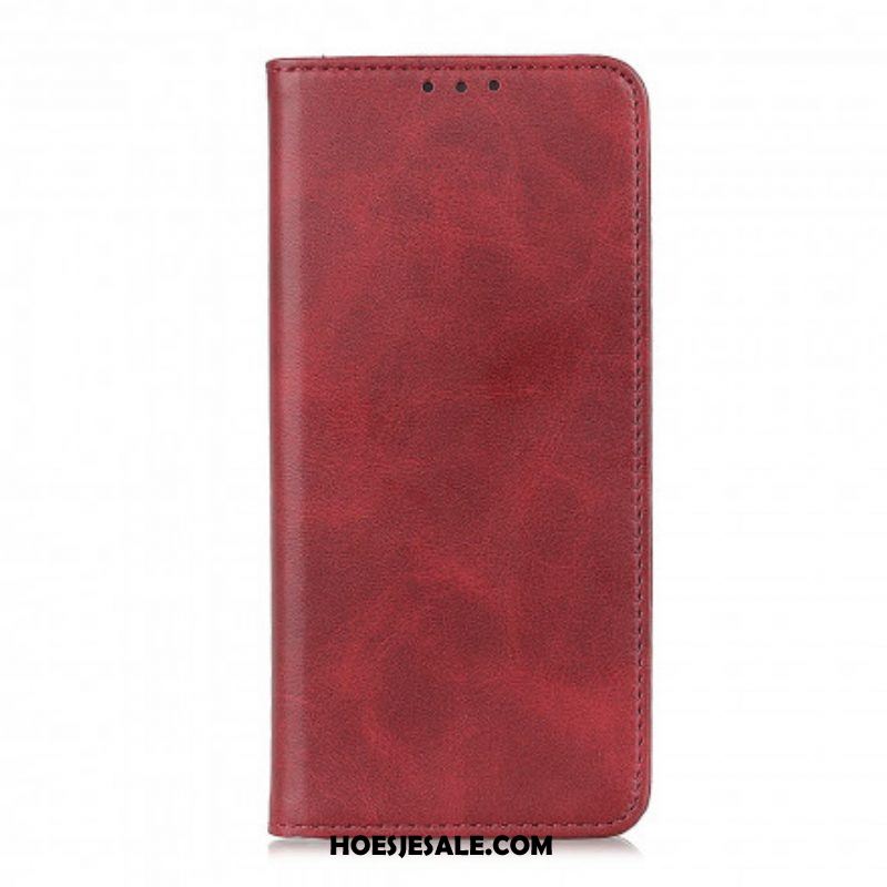 Bescherming Hoesje voor Xiaomi Redmi Note 10 / 10S Folio-hoesje Gespleten Leer