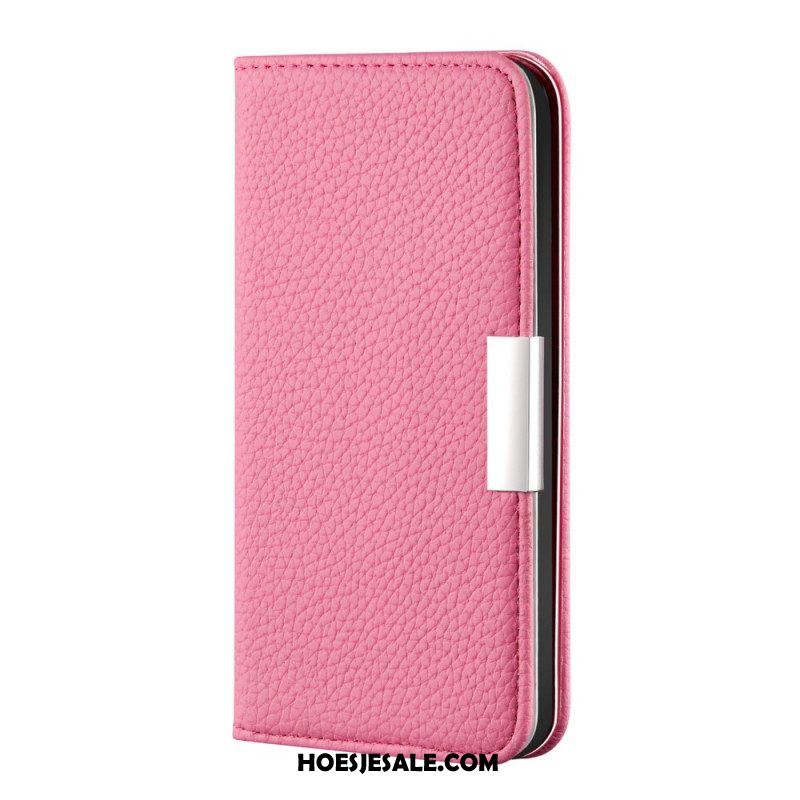 Bescherming Hoesje voor Xiaomi Redmi Note 10 Pro Folio-hoesje Imitatieleer Litchi Ultra Chic