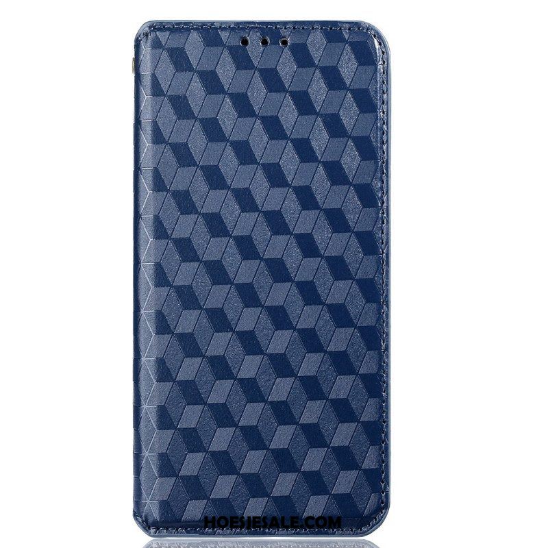 Bescherming Hoesje voor Xiaomi Redmi Note 11 Pro / 11 Pro 5G Folio-hoesje 3d Diamant Leereffect