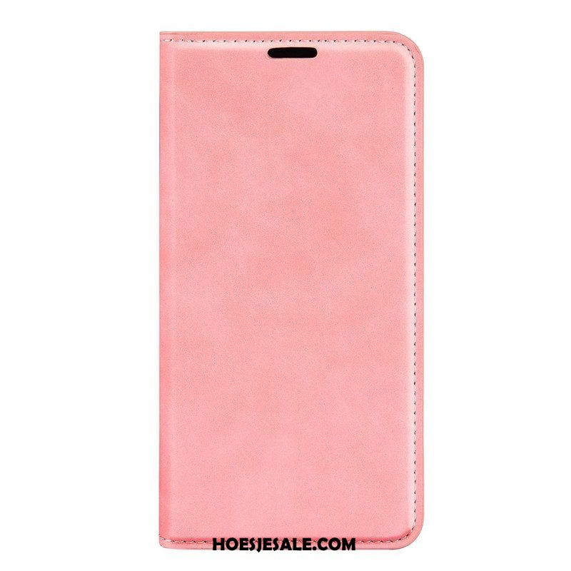 Bescherming Hoesje voor Xiaomi Redmi Note 12 5G Folio-hoesje Leren Styling