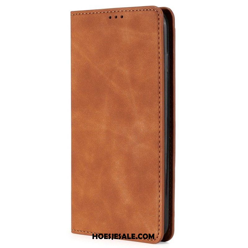 Bescherming Hoesje voor Xiaomi Redmi Note 12 5G Folio-hoesje Vintage-serie