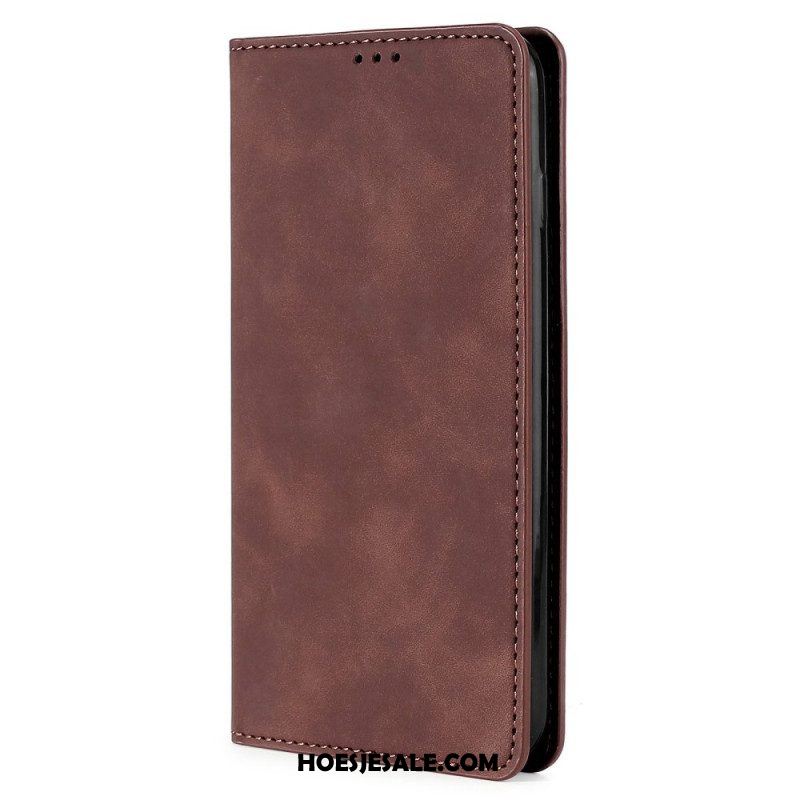 Bescherming Hoesje voor Xiaomi Redmi Note 12 5G Folio-hoesje Vintage-serie