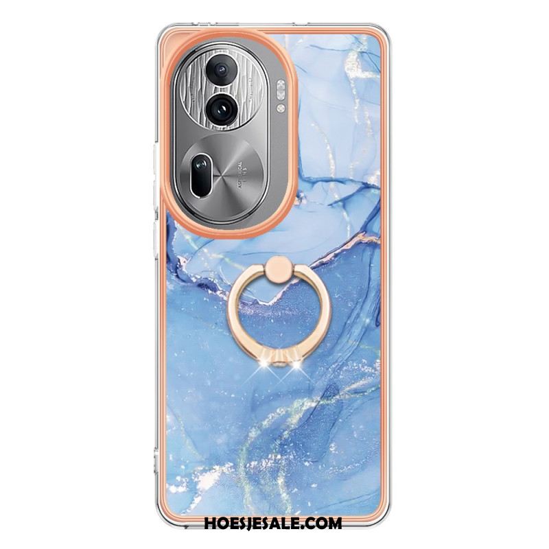 Case Hoesje Oppo Reno 11 Pro 5g Telefoonhoesje Marmeren Steunring