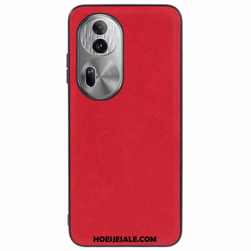 Case Hoesje Oppo Reno 11 Pro 5g Telefoonhoesje Retro Leereffect