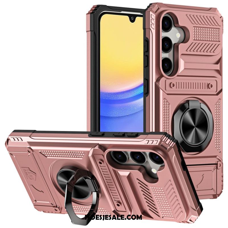 Case Hoesje Samsung Galaxy A15 5g Telefoonhoesje Compatibel Met Magnetische Ondersteuning