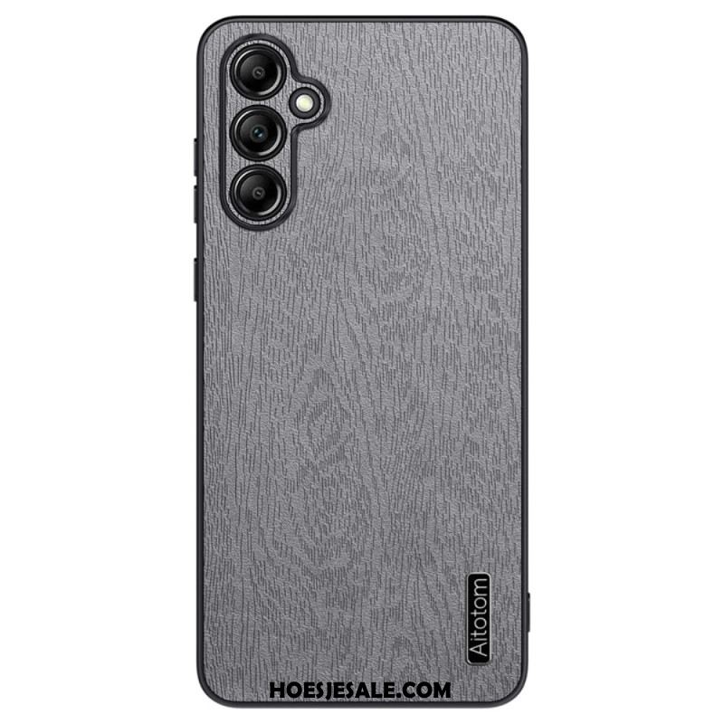 Case Hoesje Samsung Galaxy A15 5g Telefoonhoesje Ledereffect