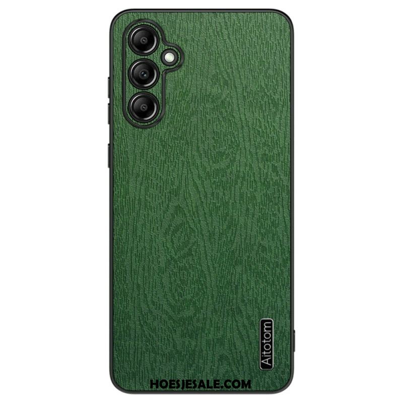 Case Hoesje Samsung Galaxy A15 5g Telefoonhoesje Ledereffect