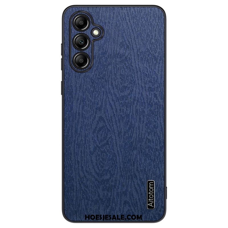 Case Hoesje Samsung Galaxy A15 5g Telefoonhoesje Ledereffect