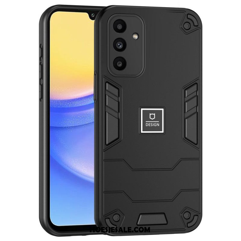 Case Hoesje Samsung Galaxy A15 5g Telefoonhoesje Metaalstijl