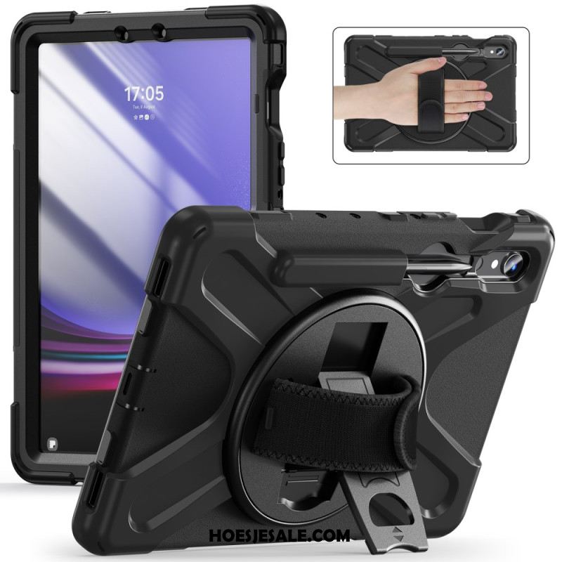 Case Hoesje Samsung Galaxy Tab S9 Telefoonhoesje Roterende Steun