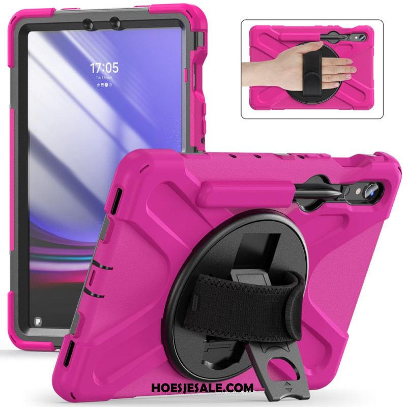 Case Hoesje Samsung Galaxy Tab S9 Telefoonhoesje Roterende Steun