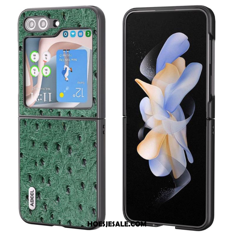 Case Hoesje Samsung Galaxy Z Flip 5 Telefoonhoesje Abeel Struisvogelstijl